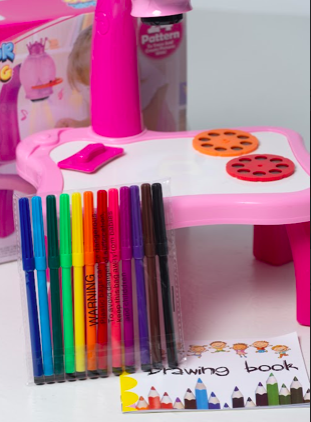 TABLA DE DIBUJO PROYECTOR NIÑA 6776